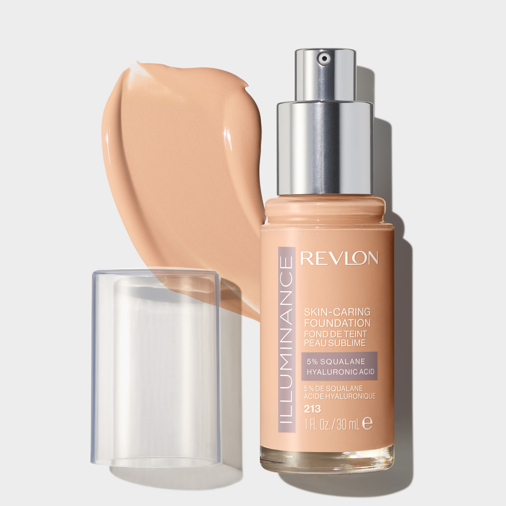 Kem Nền Chăm Sóc Da Illuminance™ - REVLON ILLUMINANCE SKIN-CARING FOUNDATION 5% SQUALENE HYALURONIC ACID