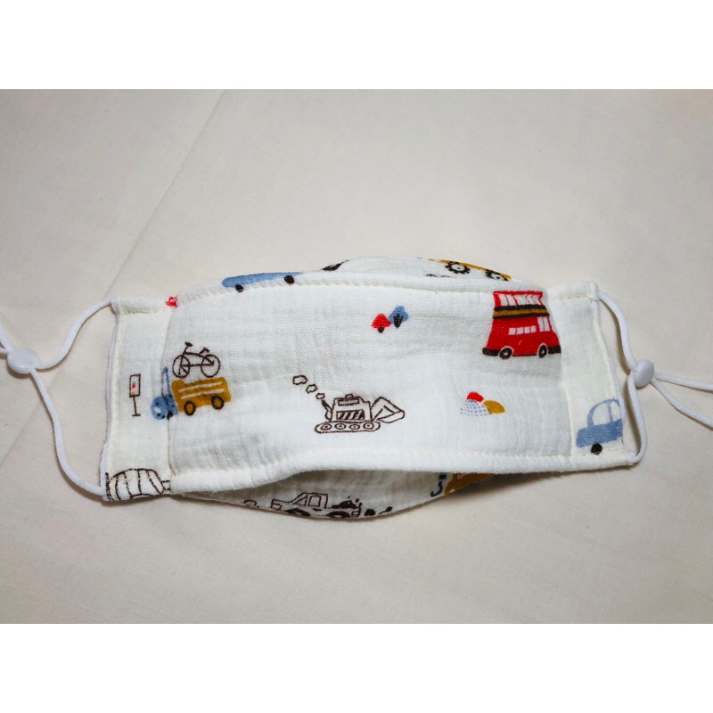 Khẩu trang 3D xô muslin cho bé