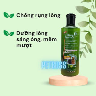 SỮA TẮM OLIVE ESSENCE CHO THÚ CƯNG CHAI 450ML