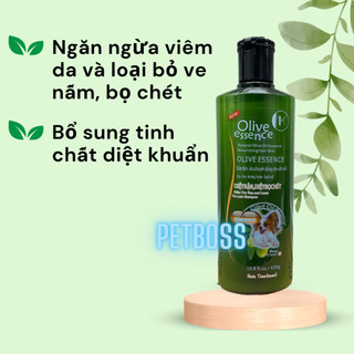 SỮA TẮM OLIVE ESSENCE CHO THÚ CƯNG CHAI 450ML