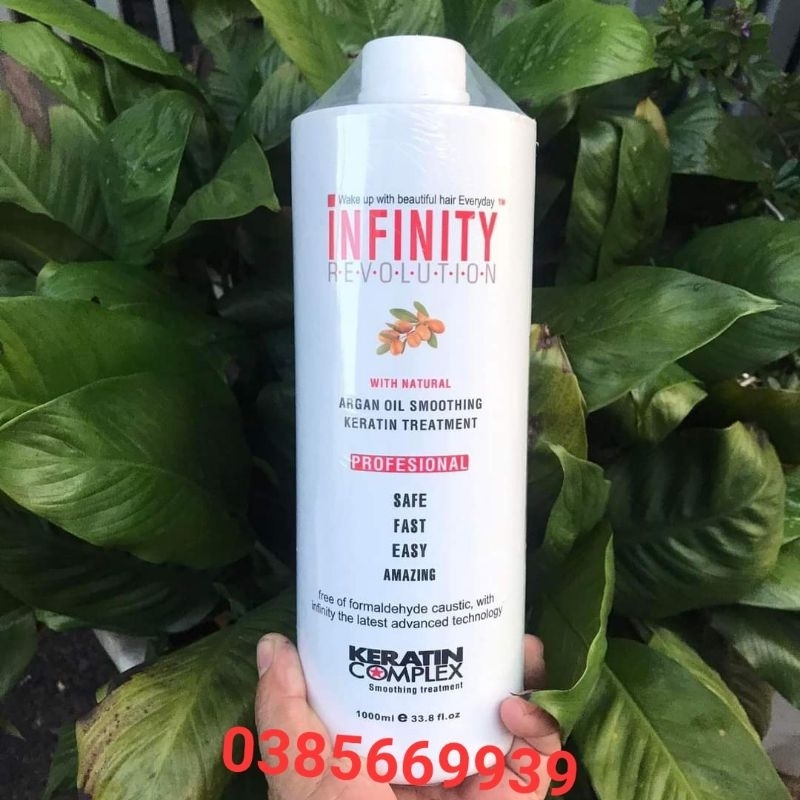 SIÊU PHỤC HỒI TÓC NÁT INFINITY KERATIN . SUN . PHỤC HỒI NHANH 1000ML...  PHỤC HỒI TÓC NÁT , CHÁY , SUN , NHŨN CỰC ĐỈNH