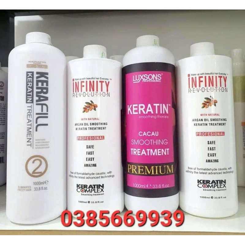 SIÊU PHỤC HỒI TÓC NÁT INFINITY KERATIN . SUN . PHỤC HỒI NHANH 1000ML...  PHỤC HỒI TÓC NÁT , CHÁY , SUN , NHŨN CỰC ĐỈNH