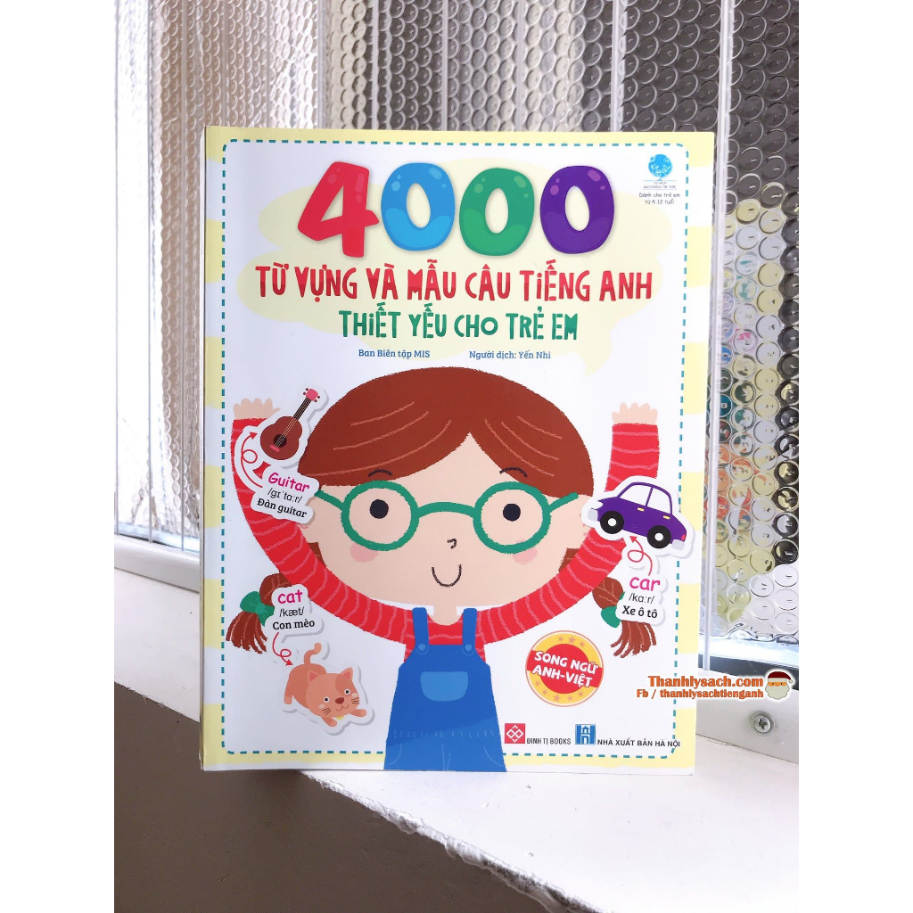4000 từ vựng và mẫu câu tiếng Anh thiết yếu cho trẻ em