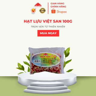 Hạt Lựu Khô Việt San Nguyên Liệu Nấu Chè 100g