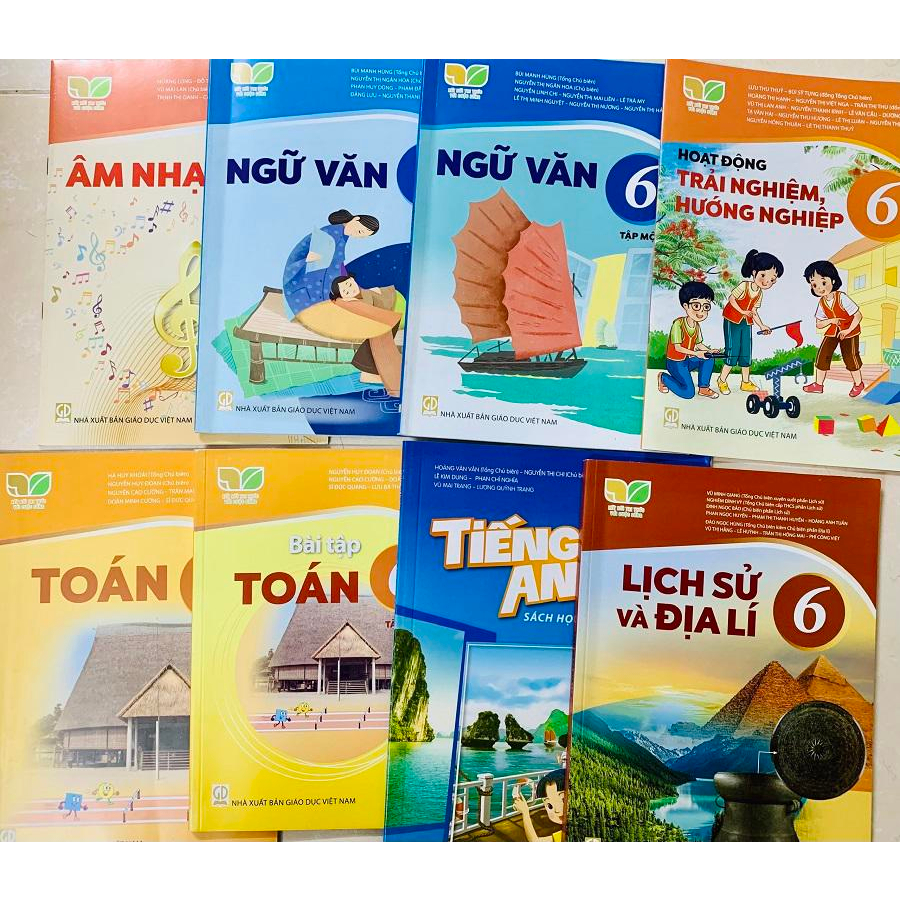 Sách GK06 Bài tập tin học Lớp 6 - Kết Nối Kèm Giấy kiểm tra kẻ ngang 70gsm 25 tờ đôi