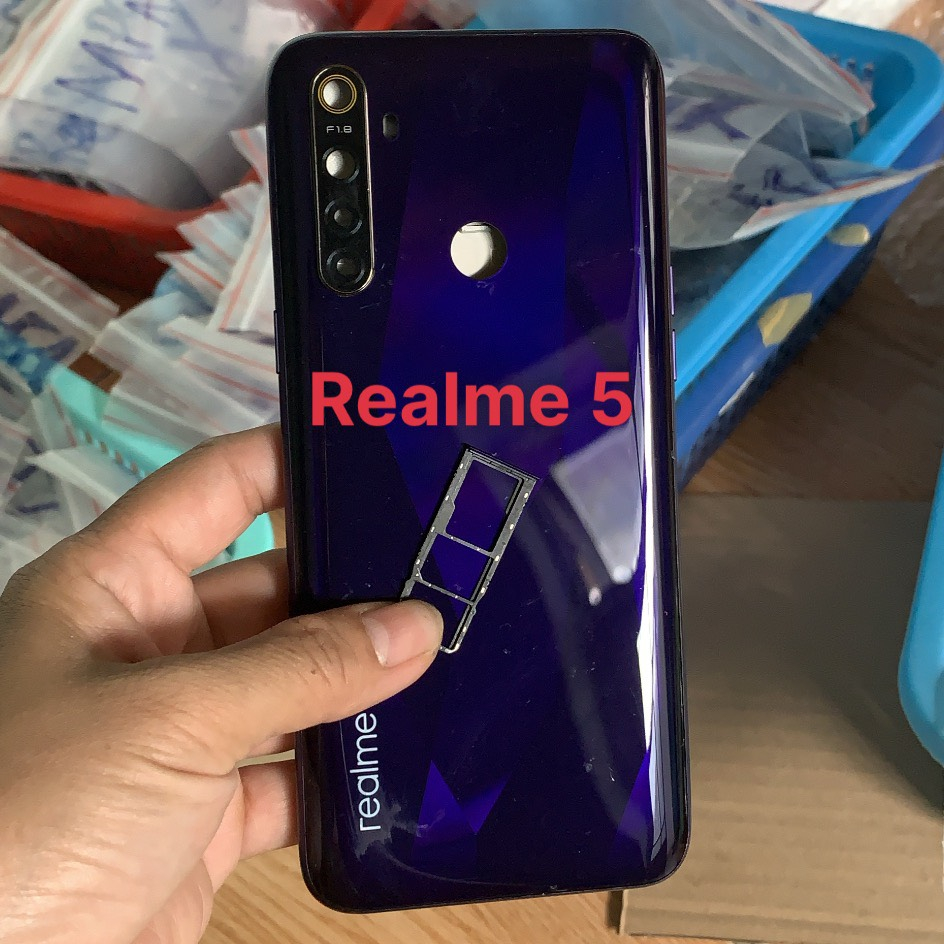 Bộ vỏ Điện thoại Realme 5 / Realme 5s zin