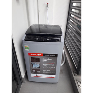 MÁY GIẶT CỬA ĐỨNG SHARP INVESTER 8.5 KG ES-Y85HV-S (MỚI 100% - BH CHÍNH HÃNG 2 NĂM TẠI NHÀ TRÊN TOÀN QUỐC)