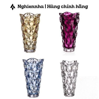 Lọ hoa pha lê cao cấp samba 30.5cm bohemia , hàng chính hãng, nghiennha_99