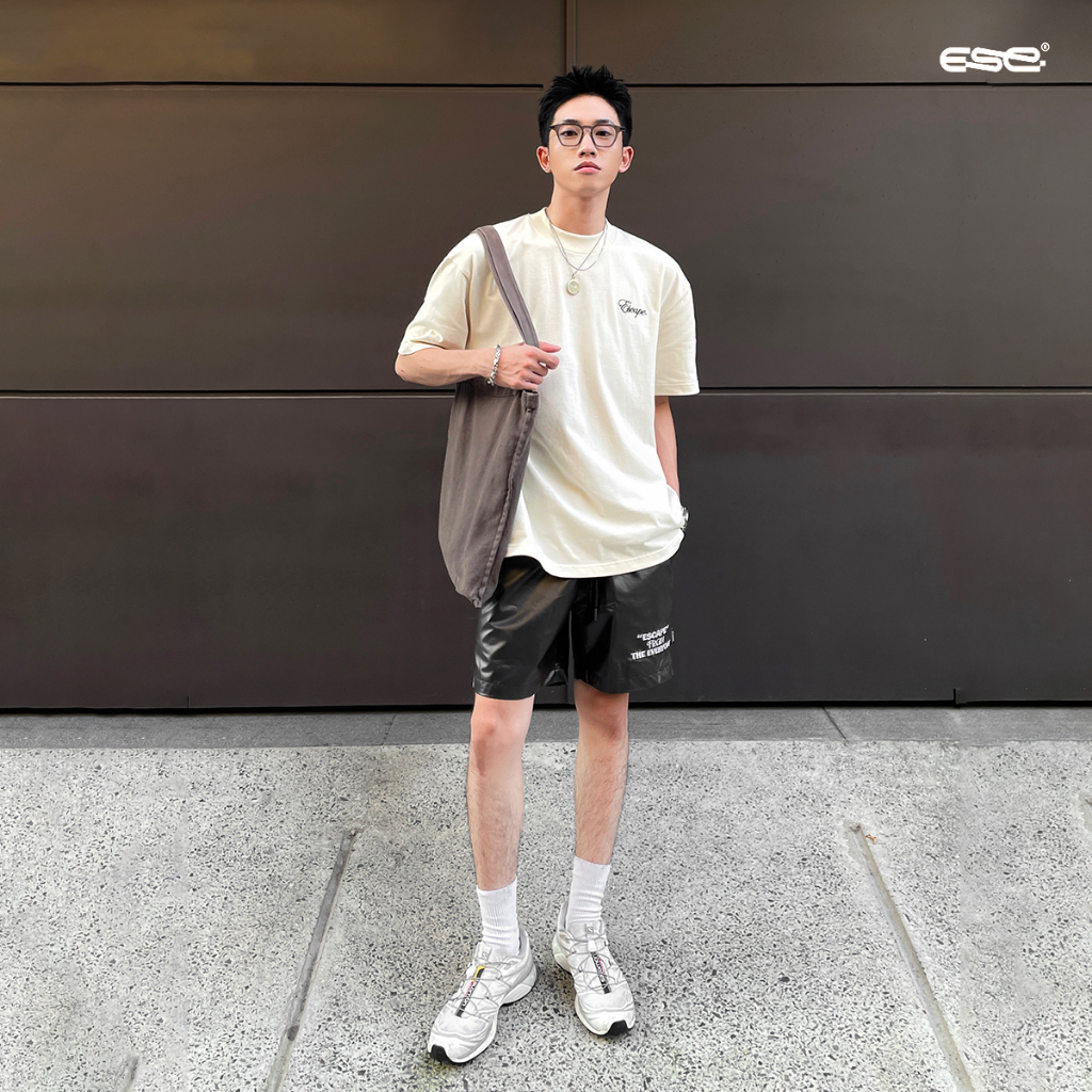 Áo thun Échapper au danger Tee - Màu kem