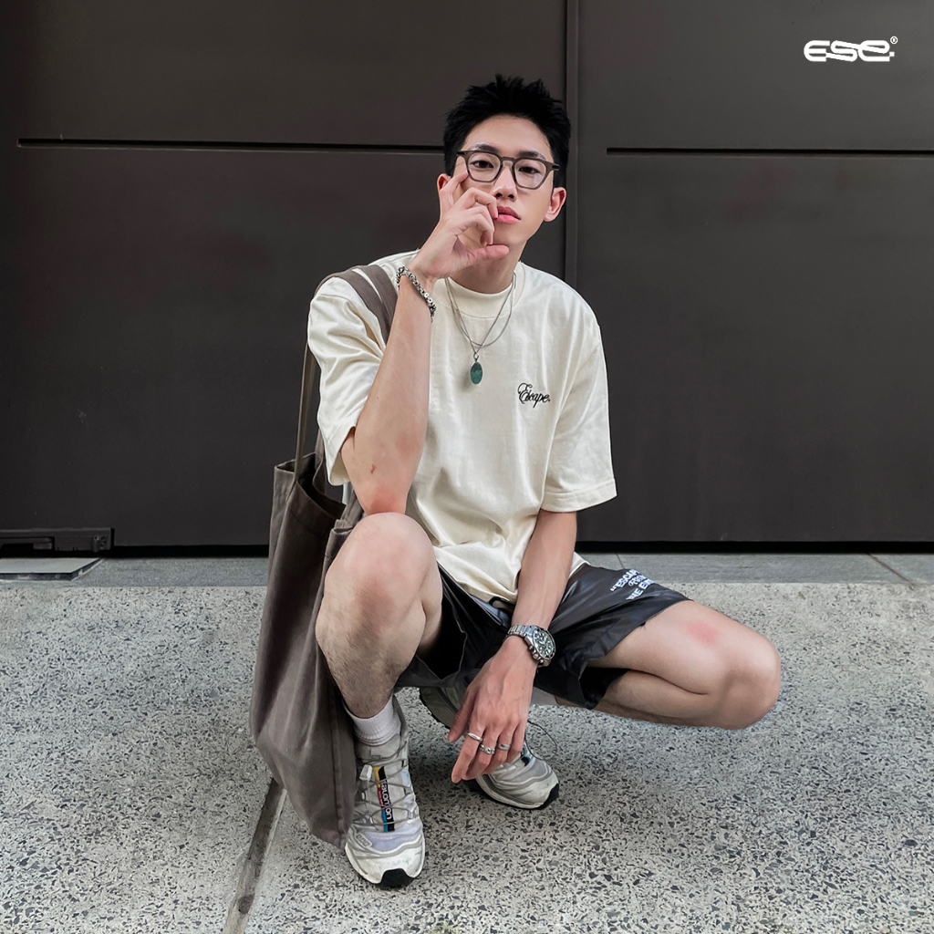 Áo thun Échapper au danger Tee - Màu kem