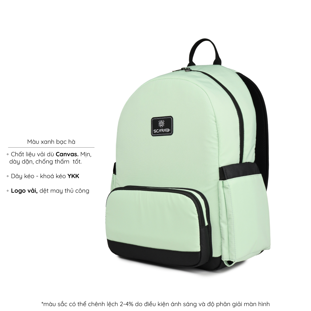 Balo Nam Nữ, Đi Học Hằng Ngày SCARAB - LIGHT Backpack Unisex