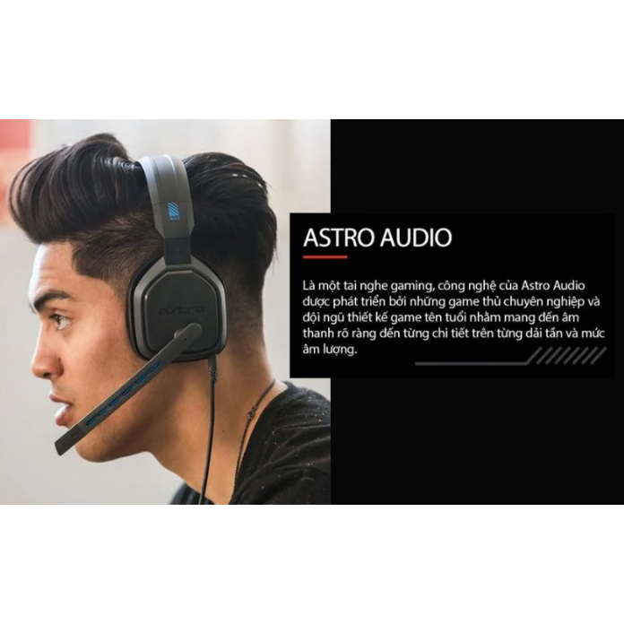 Tai Nghe Game Logitech G - Astro A10 Kèm Mic Gập Để Mute | Hàng Chính Hãng | Bảo Hành 24T | Mimax Store