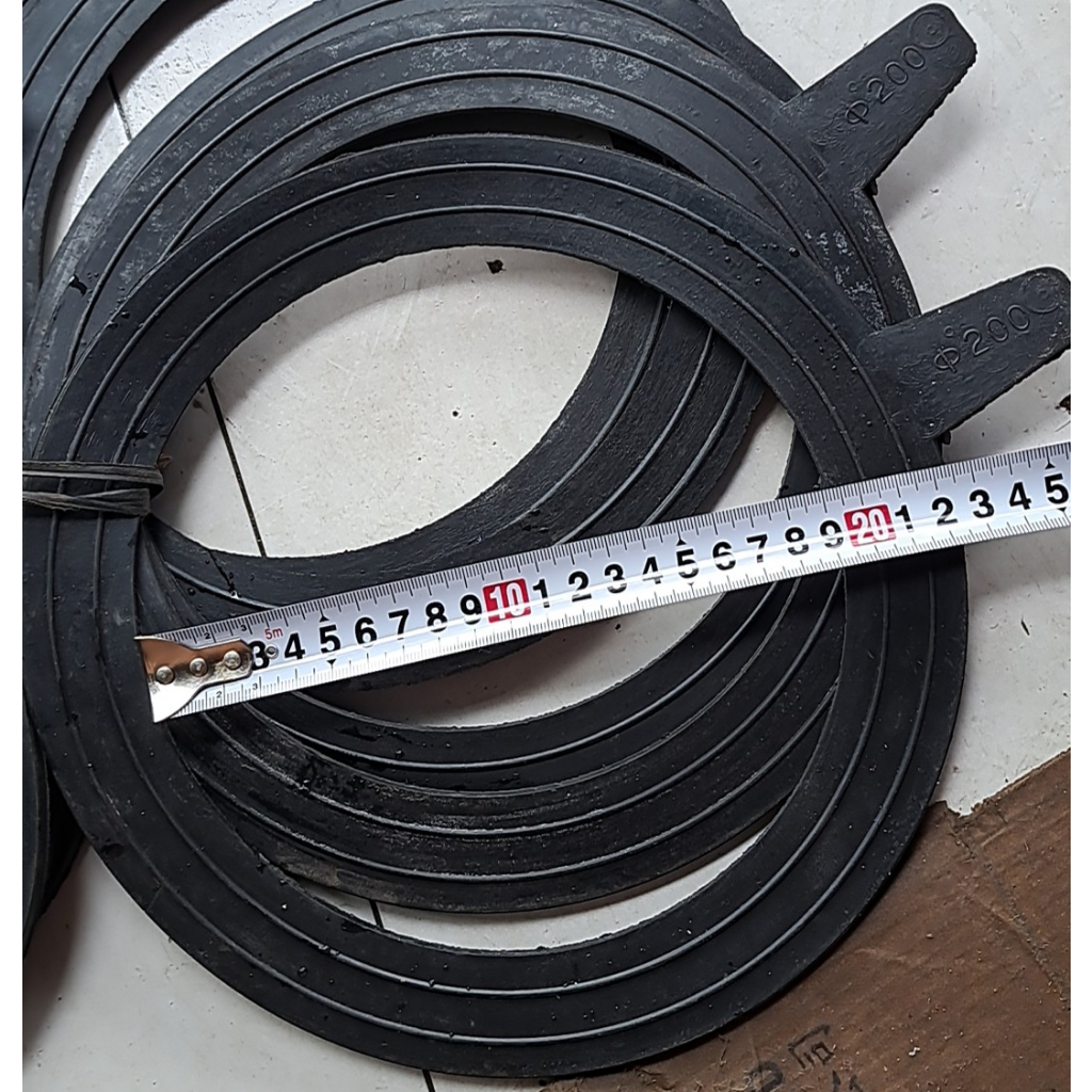 Gioăng mặt bích kẽm hoặc nhựa cao su D50, 65,80,100