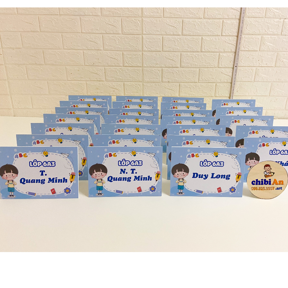 Bảng tên để bàn học sinh, bảng ghi SALE , bảng fomex/biển giảm giá - In theo yêu cầu (không bao gồm kẹp)