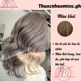 Thuốc nhuộm tóc màu khói + tặng kèm trợ dưỡng - mikeche.hair
