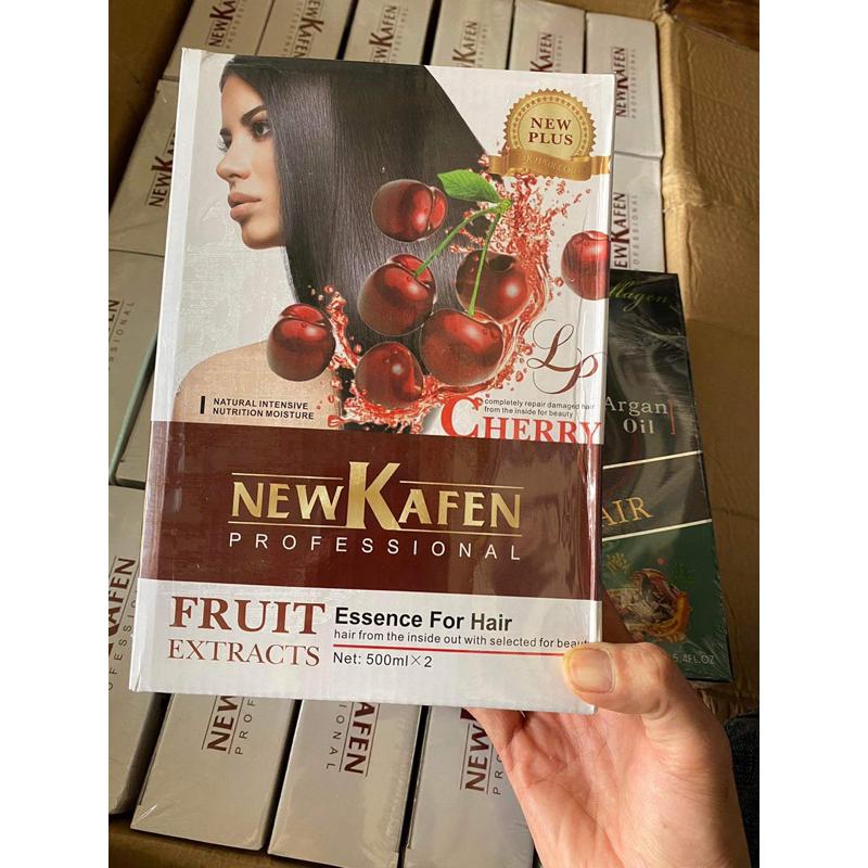 Thuốc nhuộm đen new kafen chery 500ml x2