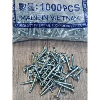 100g Vít tự khoan đầu dù ,đầu chìm.