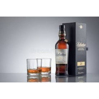Vỏ chai ballantine's 23 full box,