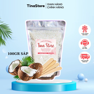 [ Sáp cao cấp siêu bám lông Coconut & Trong suốt] Sáp wax lông nóng Hard wax Beans giúp wax sạch lông , ko bị đau