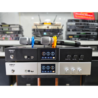 Đẩy liền vang số liền mic ASHLY KS600 chính hãng,tích hợp giải mã Digital
