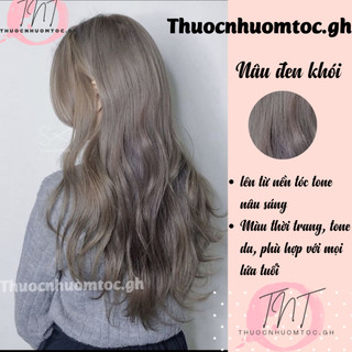 FREESHIP 99K TOÀN QUỐC_thuốc nhuộm tóc nâu đen khói + tặng kèm trợ dưỡng - mikeche.hair