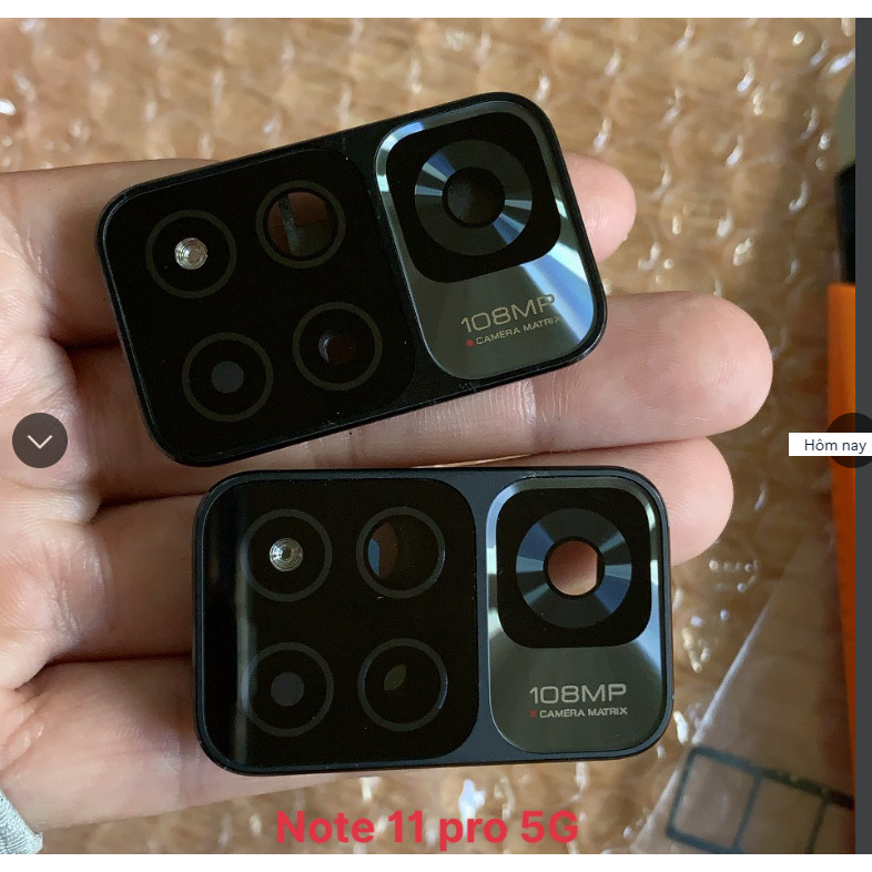 Kính camera + vành Redmi Note 11 pro 5G