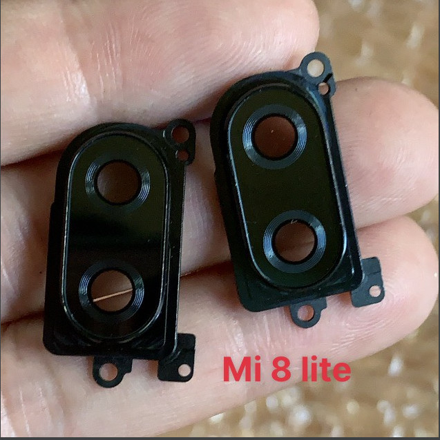 Cụm kính camera xiaomi Mi 8 lite