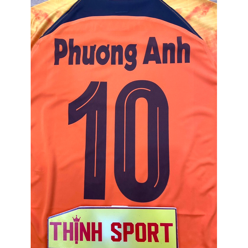 Bộ quần áo đá banh HÀ LAN, Bộ quần áo bóng đá in tên và số theo yêu cầu