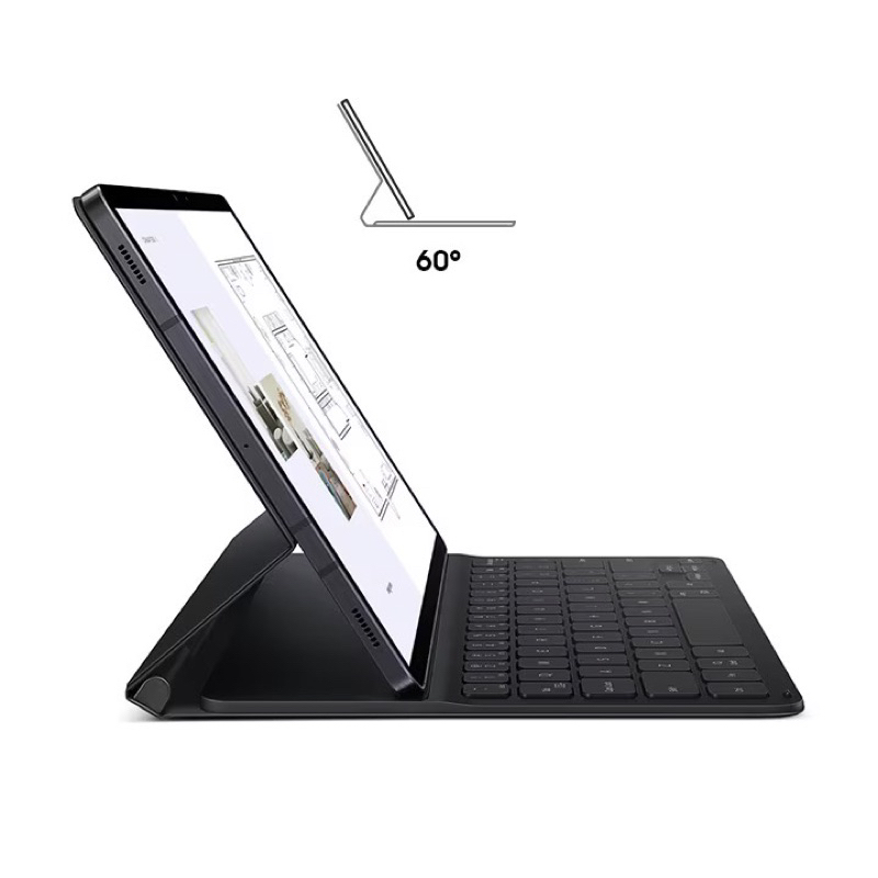 Chính hãng-Không chuột-Bao da bàn phím Book Cover Keyboard Slim cho Galaxy Tab S7/S8/S7+/S8+/S7 FE
