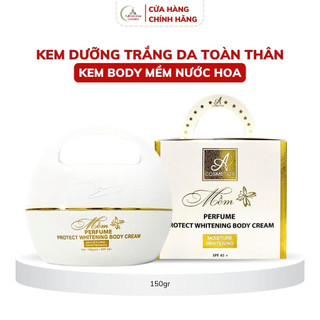 Kem trắng da body Mềm acosmetics, dưỡng trắng da body, hương nước hoa 150g