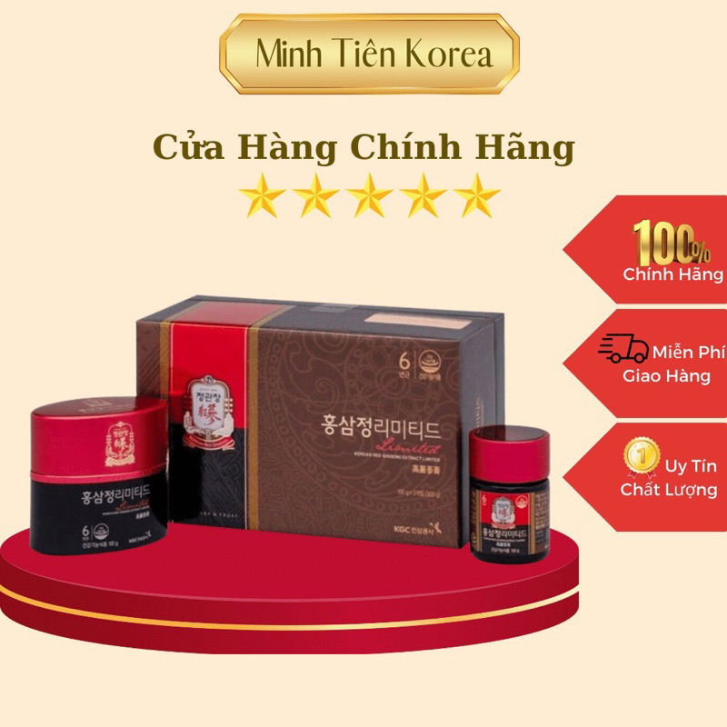 Cao Địa Sâm KGC Cheong Kwan Jang Extract Limited (Hộp 3 Lọ 300g)