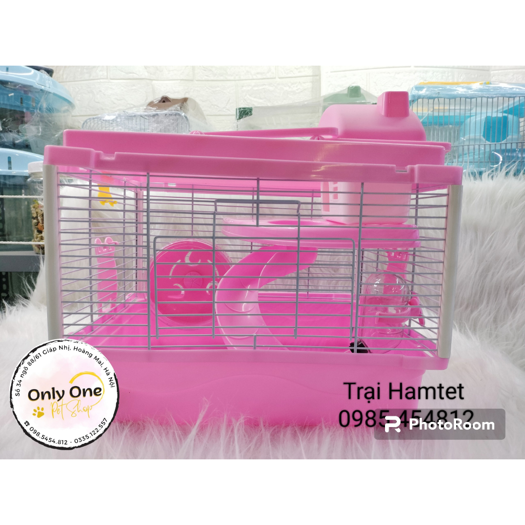 Lồng Hamster Hoàng Tử nắp Mika size Đại - Onlyonepetshop