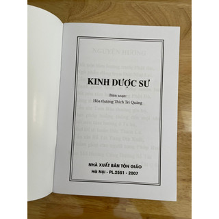 Sách - Kinh Dược Sư ( HT Thích Trí Quảng)