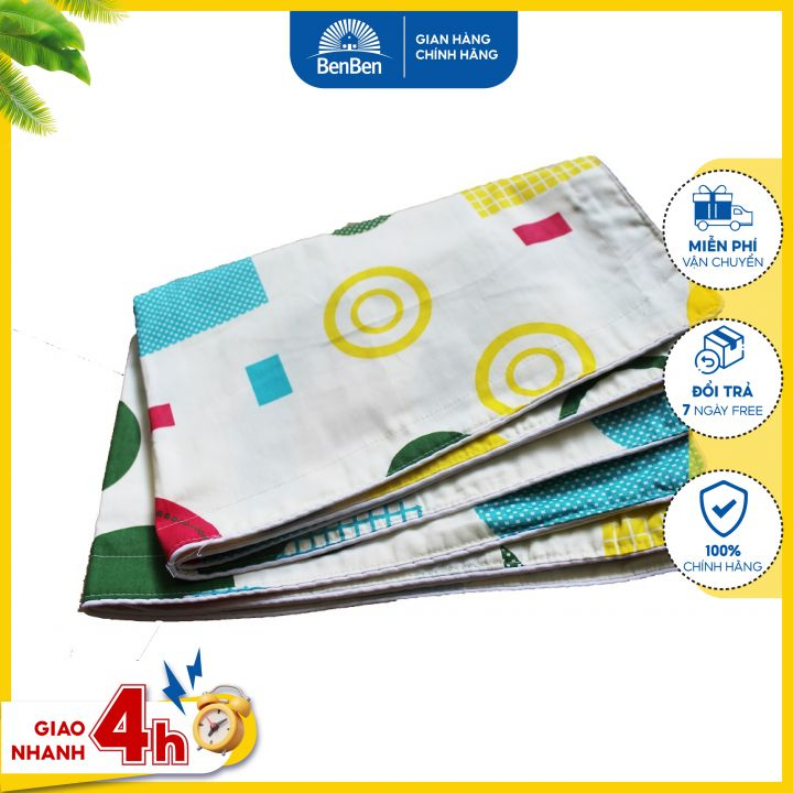 1 Vỏ gối nằm size 50x70cm chất vải cotton poly thoáng mát chống nhăn, không xù lông, giặt mau khô - Ben Ben