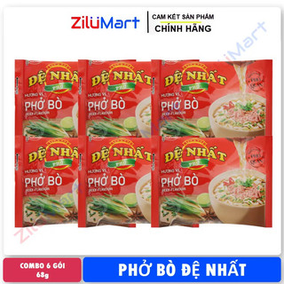 Phở bò Đệ Nhất Acecook (thùng 30 gói) loại 68g
