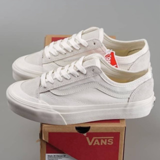 Giày Vans Style 36 Decon SF Marshmallow White ( Full Box )