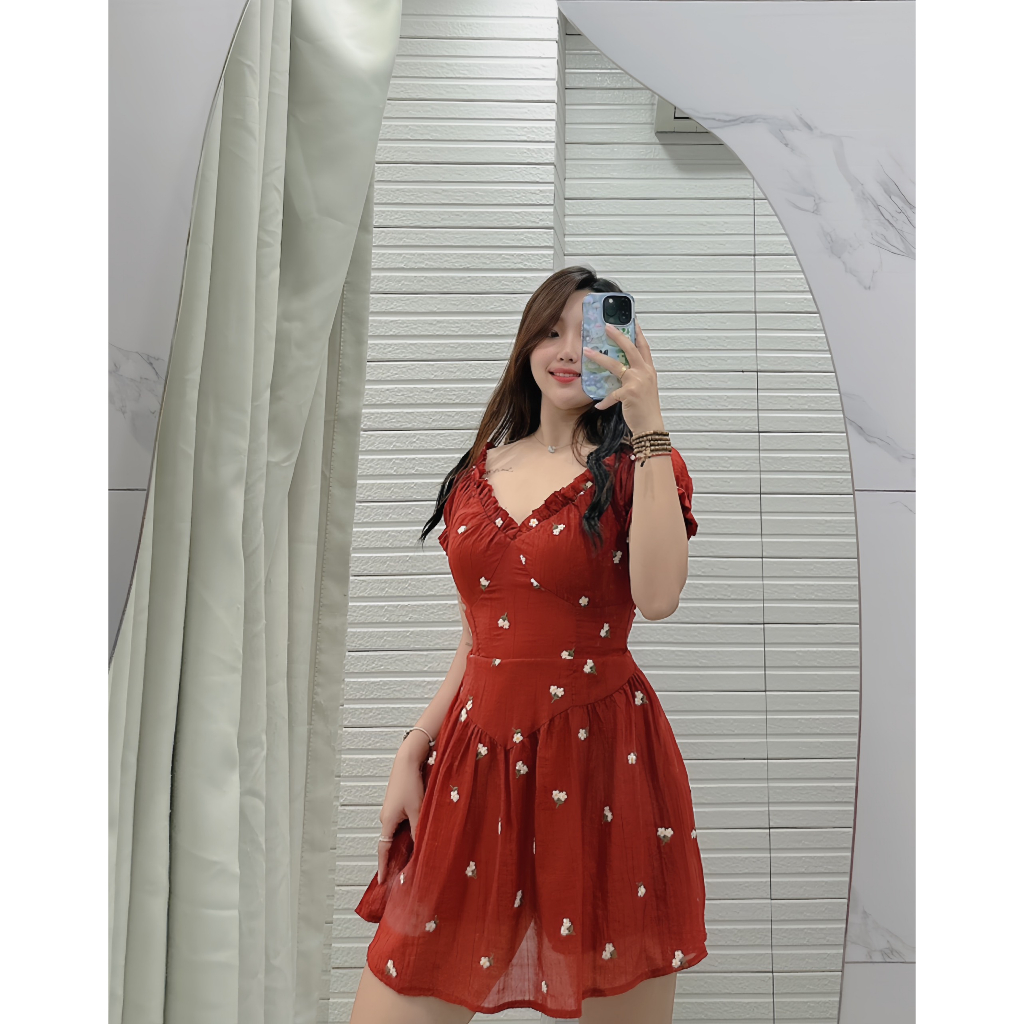 B203 - JUMBSUIT HOA NHÍ 3M