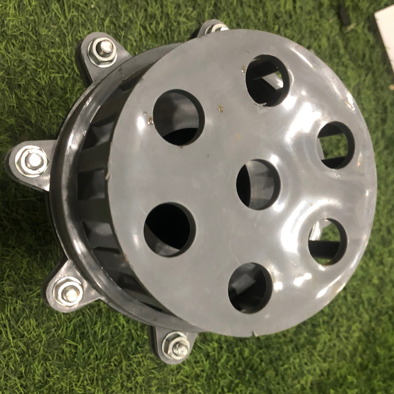 Trõ bơm xám  , Lupe phi 60, 75, 90, 110 Đại Ánh Sáng