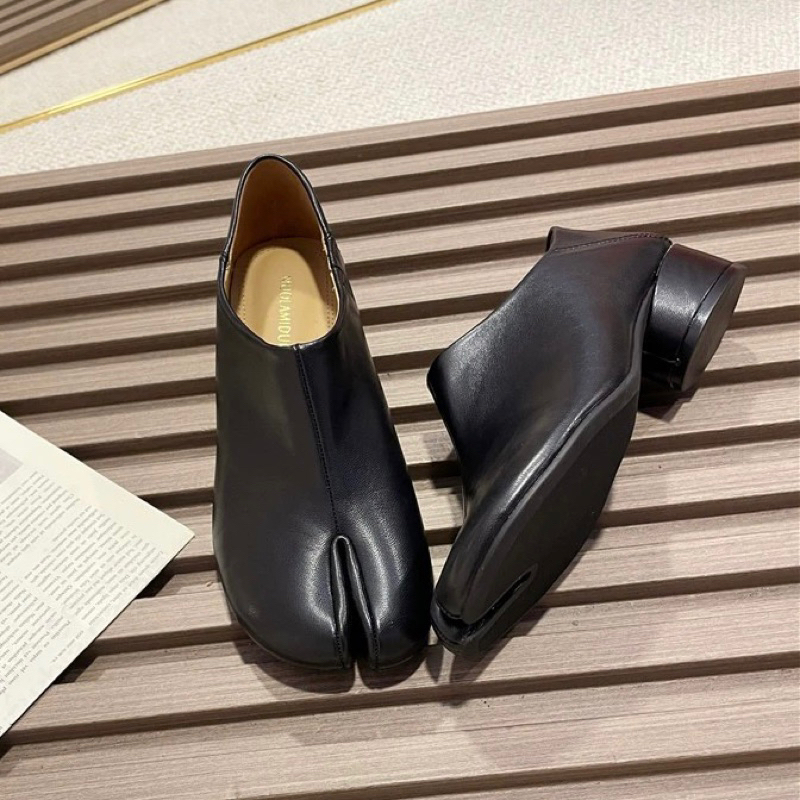 ORDER 🍻 Giày gót tròn móng chân 3cm da mềm