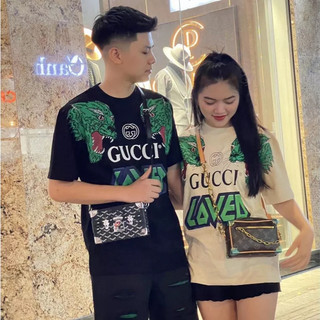 Áo thun nam nữ hổ xanh 🔥 chất cotton 3158 cao cấp