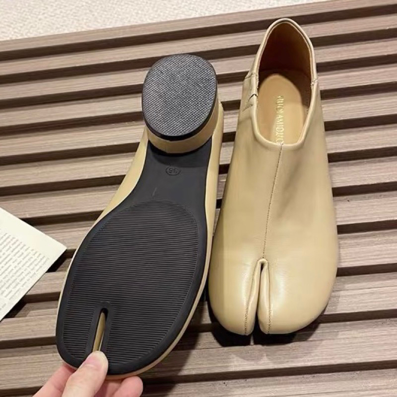 ORDER 🍻 Giày gót tròn móng chân 3cm da mềm