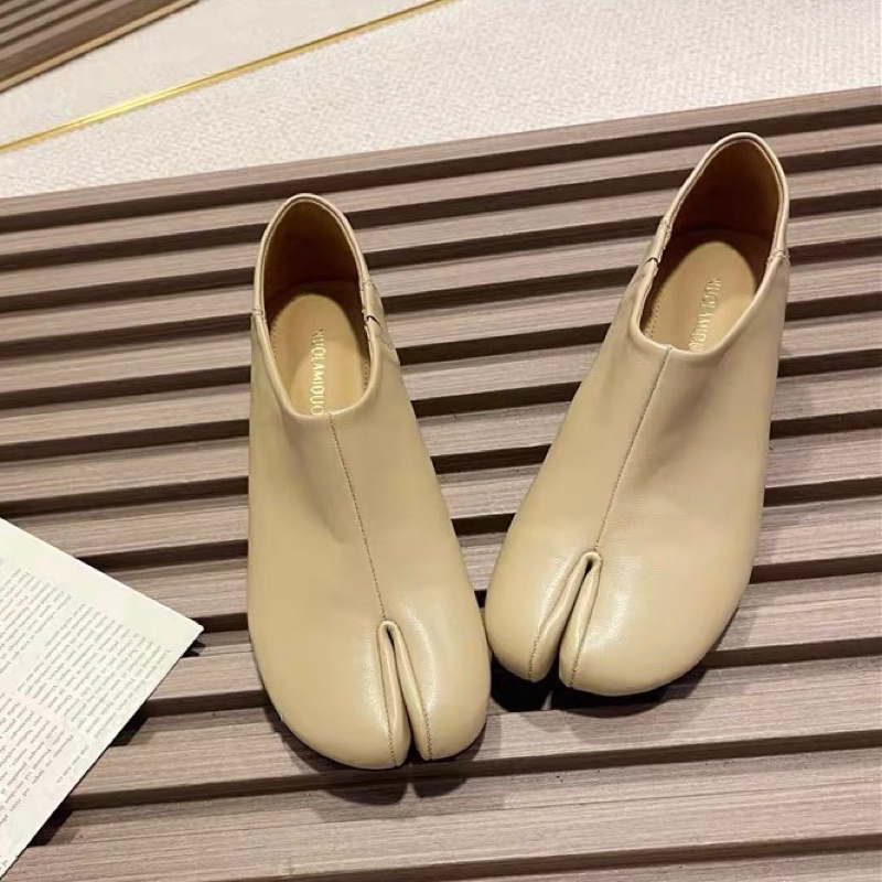 ORDER 🍻 Giày gót tròn móng chân 3cm da mềm