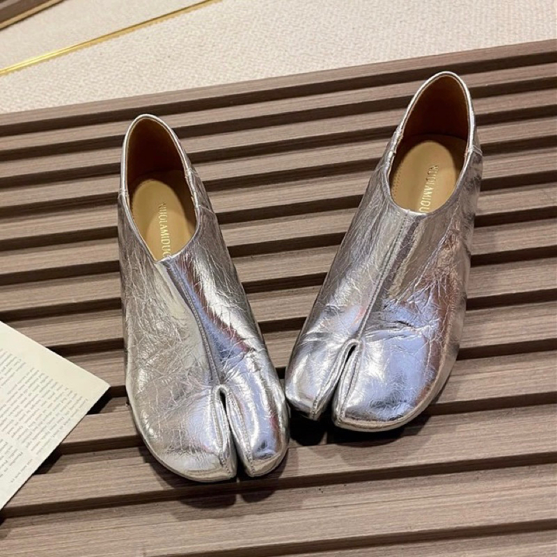 ORDER 🍻 Giày gót tròn móng chân 3cm da mềm