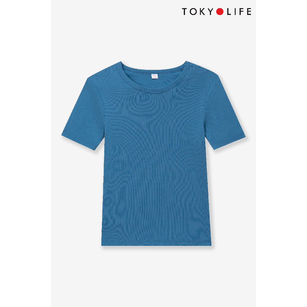 Áo T-Shirt NỮ cổ tròn dáng ôm TOKYOLIFE C9TSH504M