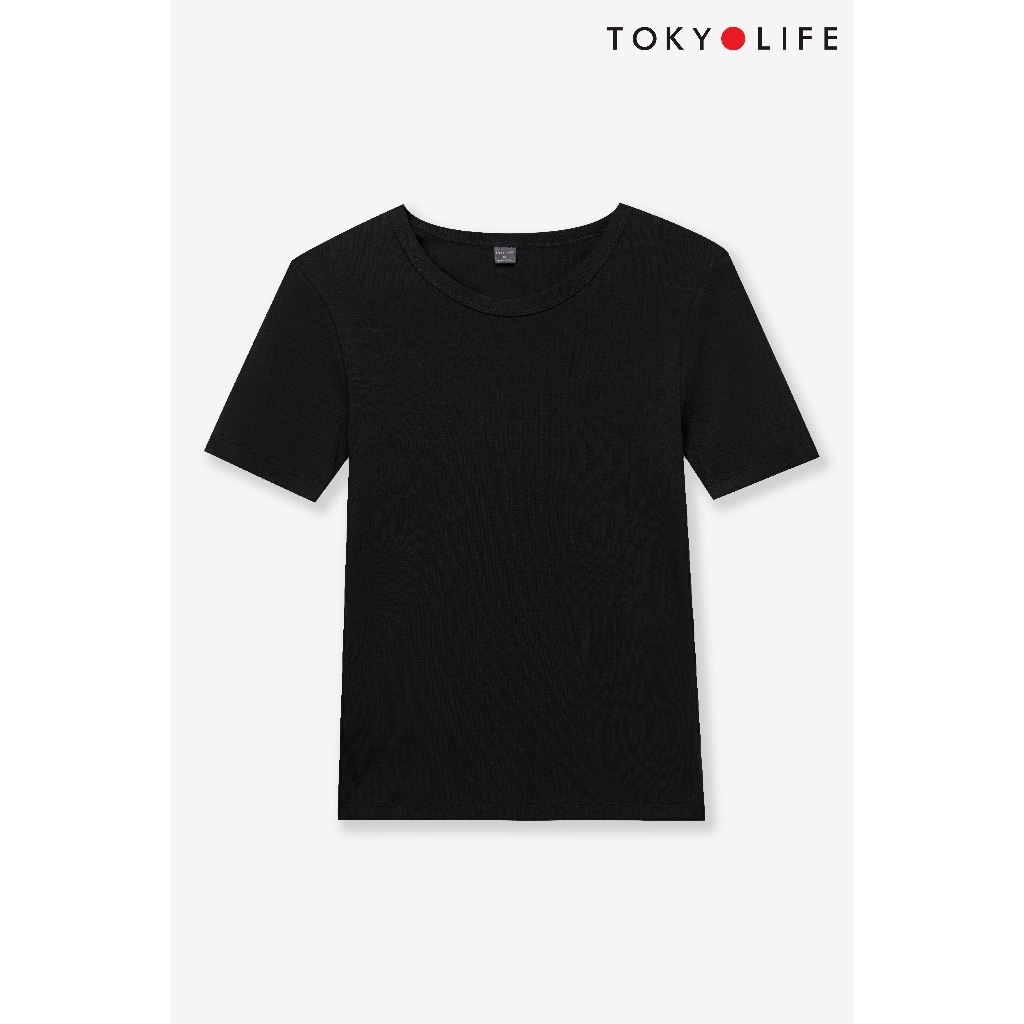 Áo T-Shirt NỮ cổ tròn dáng ôm TOKYOLIFE C9TSH504M