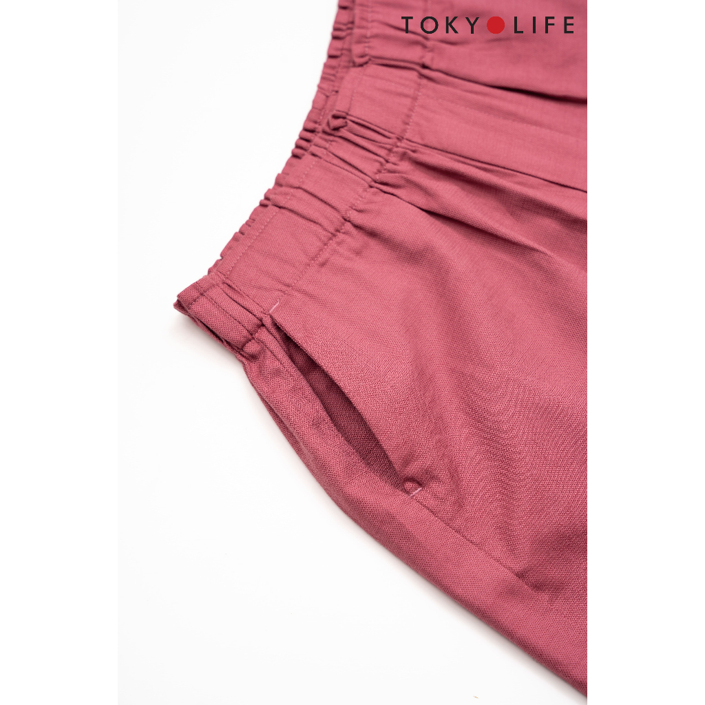 Quần Shorts NỮ linen TOKYOLIFE I9SHP004K