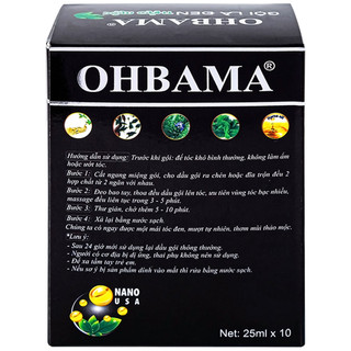 (MẪU MỚI) GỘI LÀ ĐEN THẢO DƯỢC OHBAMA