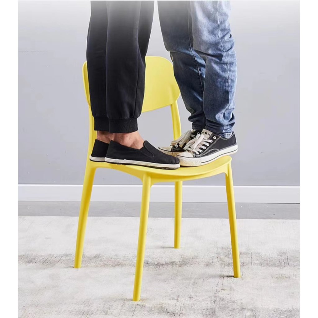 Ghế Nhựa Đúc Nguyên Khối ghế Tựa Lưng Ngồi Quán Cafe, Nhà Hàng | BigBuy360 - bigbuy360.vn