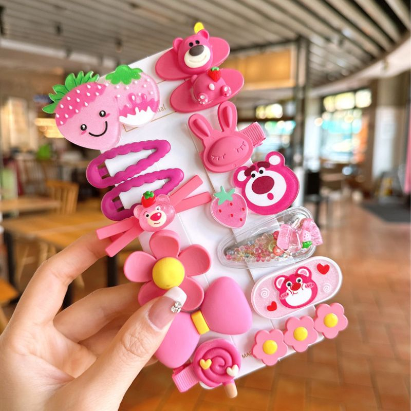 Set 14 kẹp tóc xinh xắn cho bé - Nhà Cám