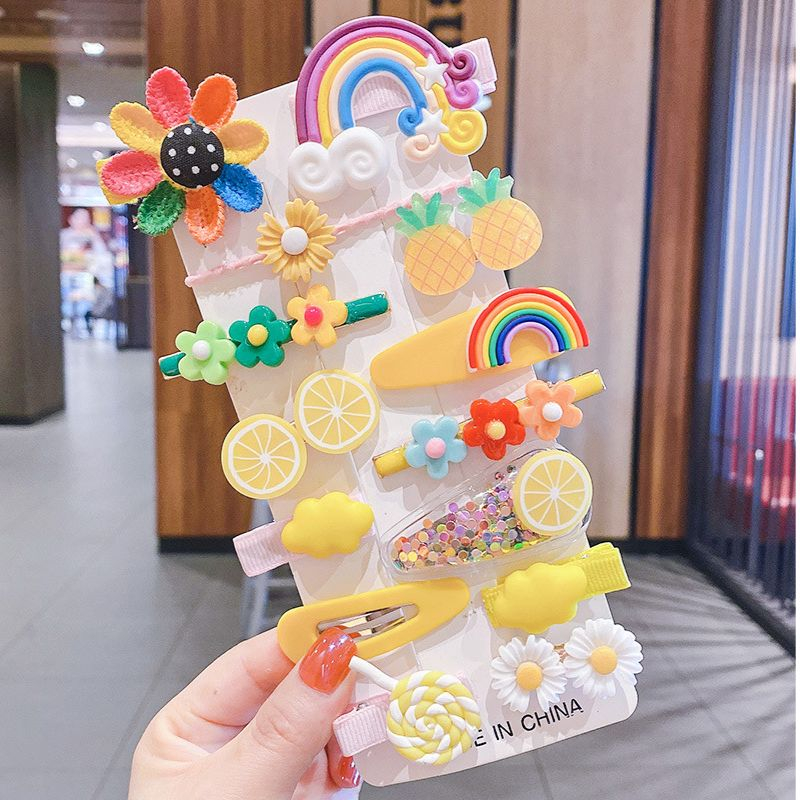Set 14 kẹp tóc xinh xắn cho bé - Nhà Cám